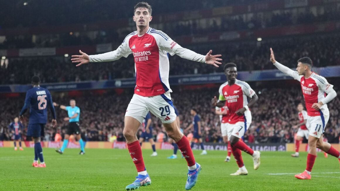 Arsenal show impressive strength, depth in beating PSG